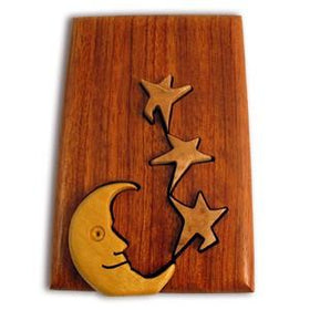 Moon & Star Dancers Key Puzzle Box - Boxology