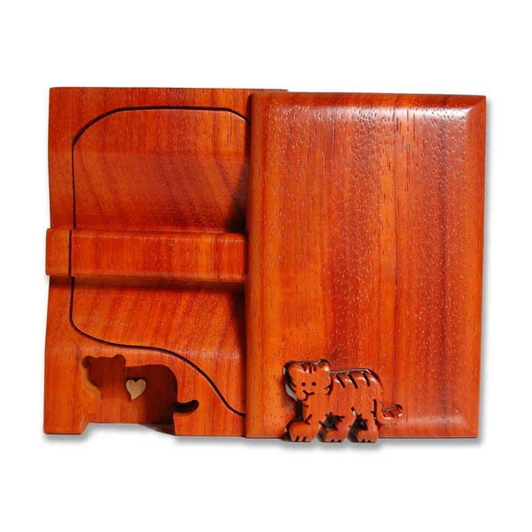 Tiger Cub Key Puzzle Box - Boxology
