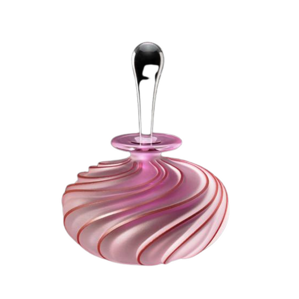 Mini swirl perfume bottle