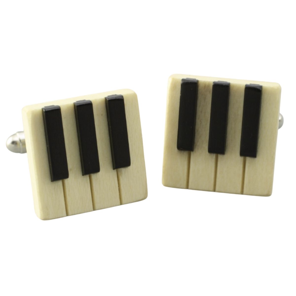 Cuff Link Piano Keys