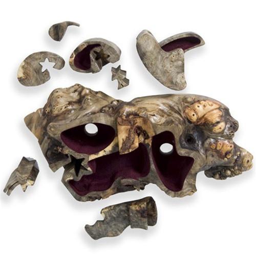 Buckeye Natural Edge Shooting Star Abstract Key Puzzle Box - Boxology