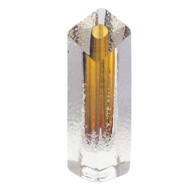 Sea Foam Square Bud Vase Bronze - Buzz Blodgett