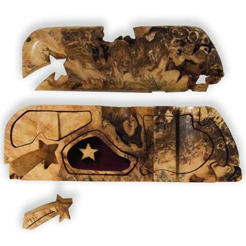 Buckeye Natural Edge Shooting Star Key Puzzle Box - Boxology