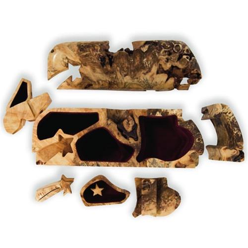 Buckeye Natural Edge Shooting Star Key Puzzle Box - Boxology