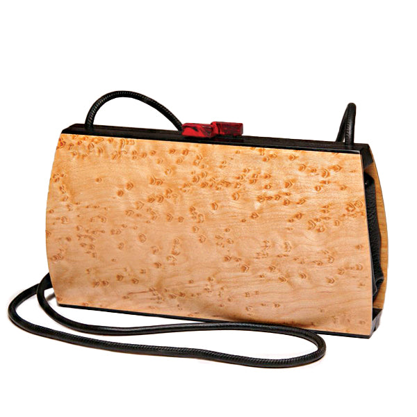 "Cassia" Minaudiere - Birdseye Maple