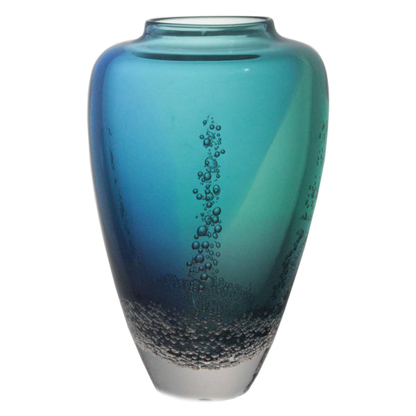 Sea Foam Classic Vase Blue Multi - Buzz Blodgett