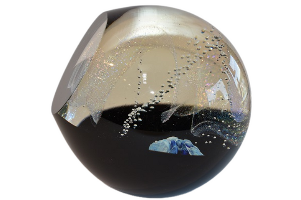 Convexed Magnum Glass Sculpture - Medium