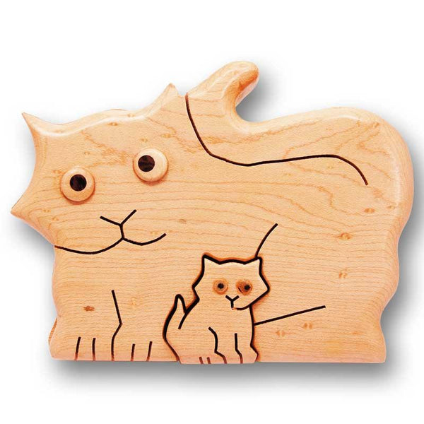 Cat Large Puzzle Box - Boxology