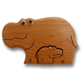 Hippo Puzzle Box - Boxology