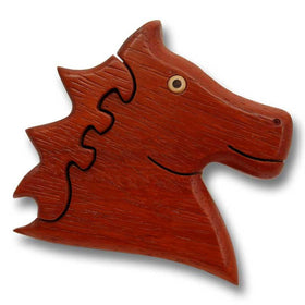 Horse Head Puzzle Box Small - Boxology