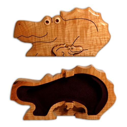 Alligator Puzzle Box - Boxology