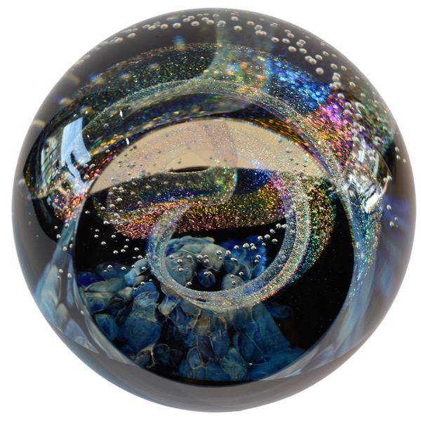 Convexed Magnum Glass Sculpture - Medium