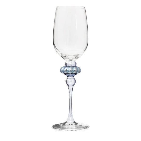 Aces White Wine Glass