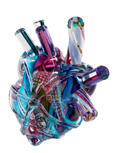 Anatomical Glass Human Heart