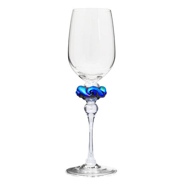 Aces White Wine Glass