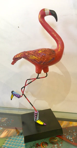 Flamingo Flight of Fancy - Medium