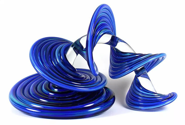 Heechee Sculpture - Clear/Blue Green