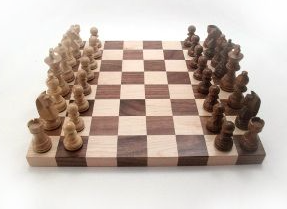 XL Chess Board with Pieces