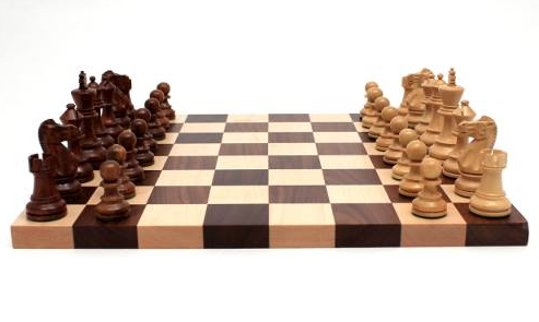 Medium Chess Board with Pieces