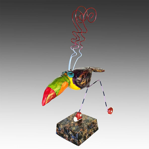 Crested Toucan Flight of Fancy - Small