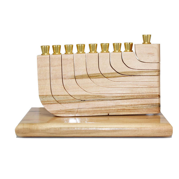 Adjustable Ambrosia Maple Menorah