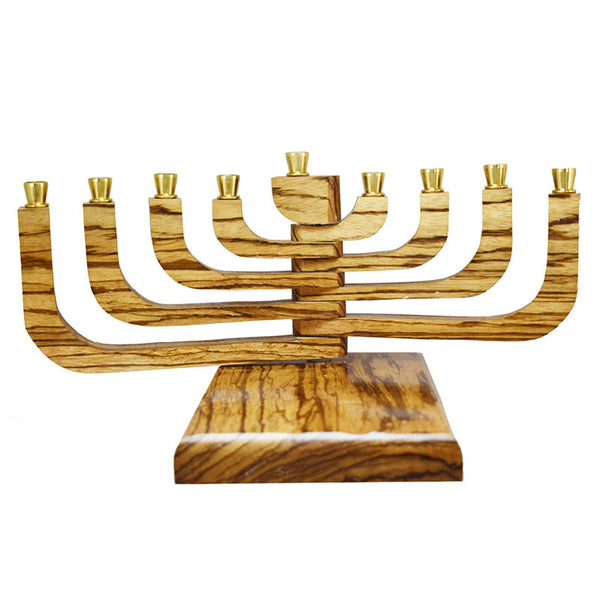 Adjustable Zebrawood Menorah