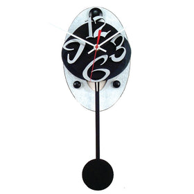 Oval 1 Clock