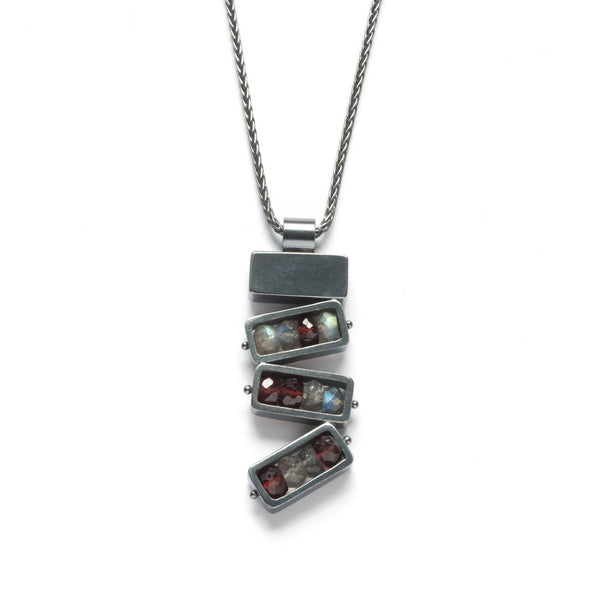 Four Rectangles Necklace Ashka Dymel