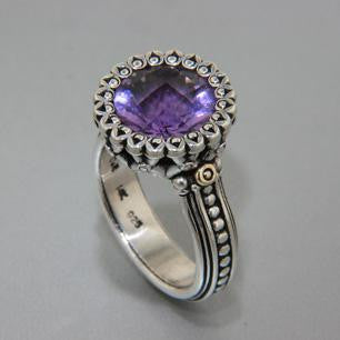 Signature Sterling silver with 14KT yellow gold sphere