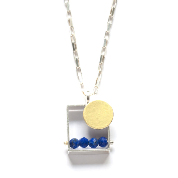 Bis Sunset Necklace blue - Ashka Dymel