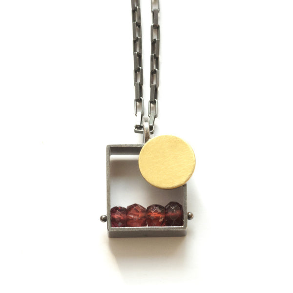 Bis Sunset garnet - Ashka Dymel