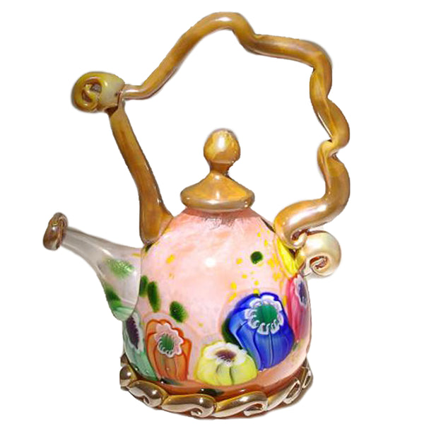 Teapot Sculpture - Pink