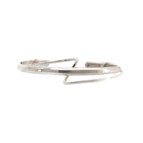 Sterling Silver Cuff with Loose Wrap - Jill O'Reilly