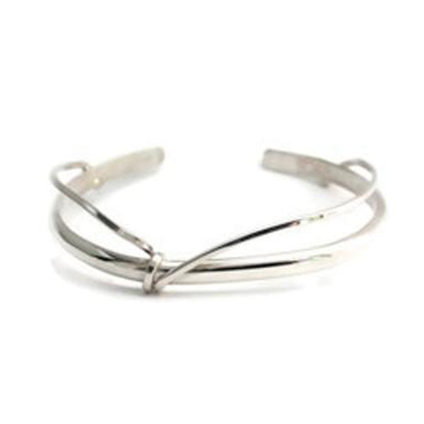 Sterling Silver Simple Wrap Cuff - Jill O'Reilly