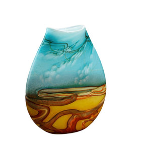 Small Landscape Pouch Vase