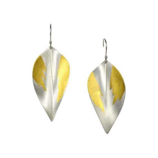 Gold Shield Earrings