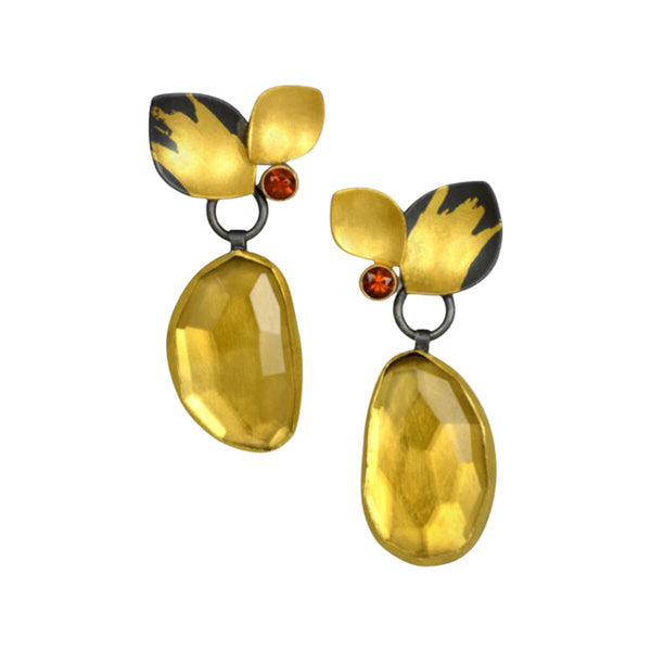Golden Fruit Earrings