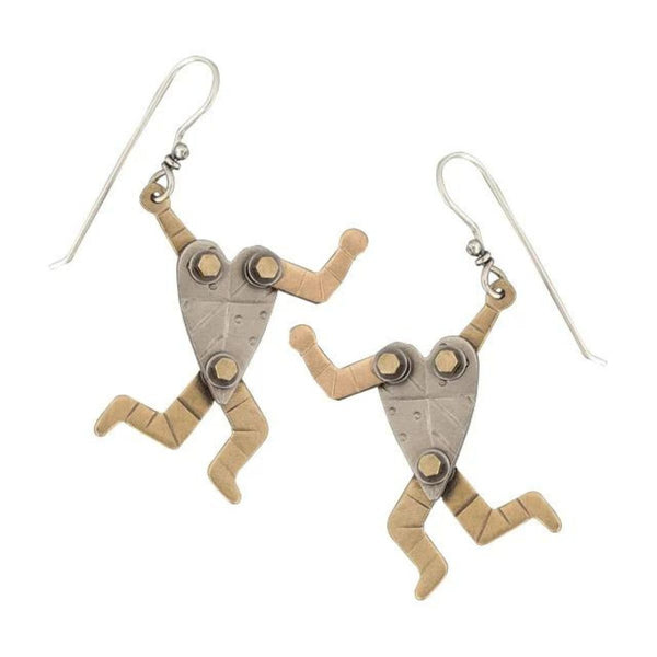 Running Heart Earrings