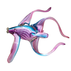 Small Angel Fish Glass Sculpture