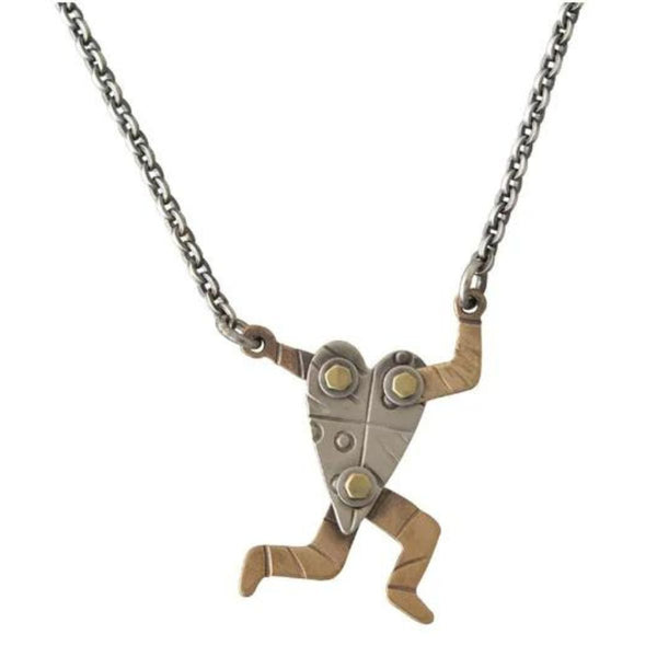 Running Heart Necklace