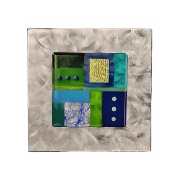 Wall Square Water (10"W x 10"H)