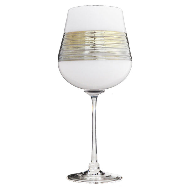Silver Spun Wine Glasses