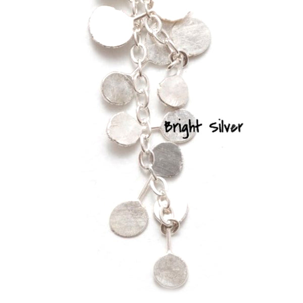 Zuzko Coined Necklace Bright Silver