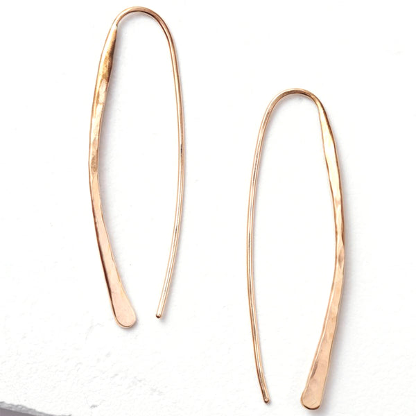 Zuzko Drop Earrings Gold 2"
