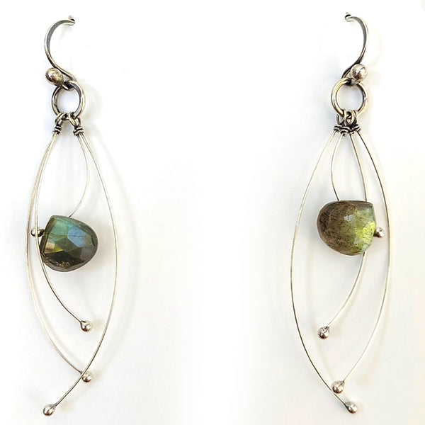 Zuzko Tickle Earrings Labradorite