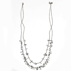 Zuzko Coined Necklace Bright Silver