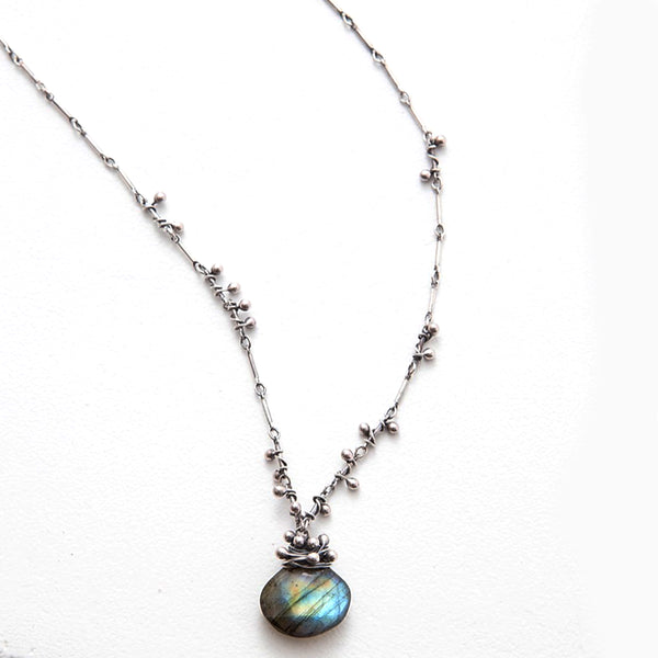 Zuzko Swarm Necklace Labradorite