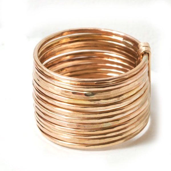 Zuzko Stacked Ring Gold