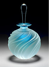 Mini swirl perfume bottle