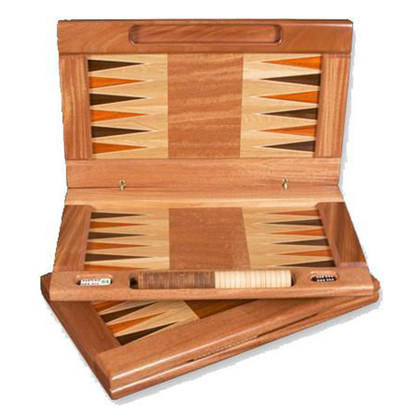 handmade wooden Backgammon set